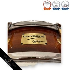 Canopus Mahogany Series 14" Snare Drum 8 Tension Lacquer Finish MH1450