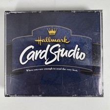 Hallmark Card Studio Software CD Set 2000 by Sierra Home 3 Disc Set No Booklet