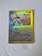Meditite 37/97 Uncommon Dragon Pokemon Reverse Holo Lightly Played on eBay
