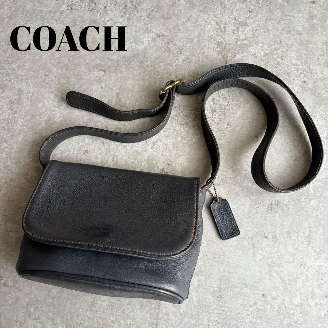 Coach Authentic Gray Leather Shoulder Bag G03182581
