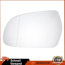 Vetro Specchio Retrovisore Esterno Sinistro Ricambio per Audi A4 8K B8 Vetro Asferico