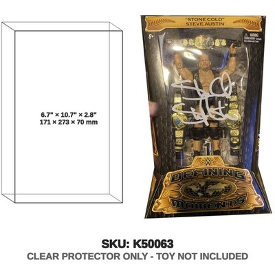 Protector For Mattel WWE Elite Defining Moments Stone Cold Steve Austin & Belts