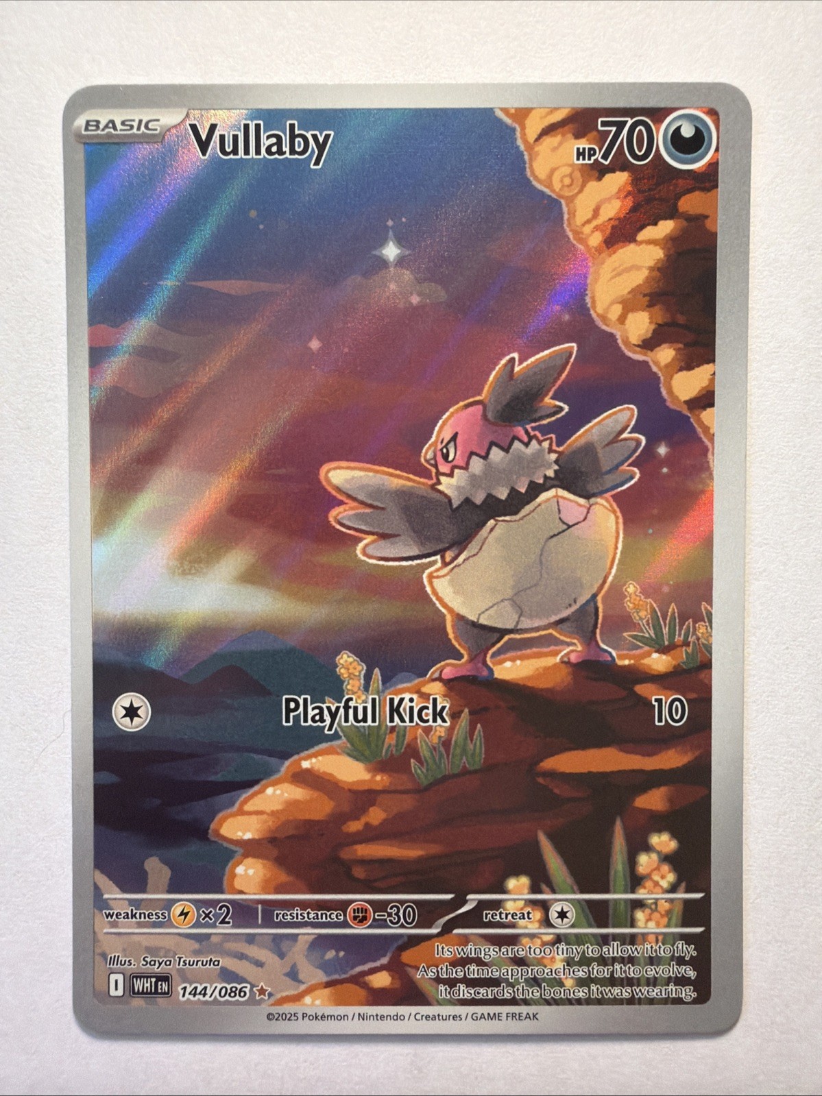 Vullaby 144/086 Sv: White Flare Holo