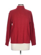 Anne Klein Women Red Turtleneck Sweater L