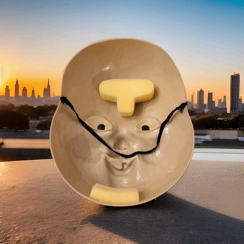 RARE KILLER HAPPY DEATH DAY 2U VACUFORM COSTUME BABY MASK FRECKLES TRICK TREAT  - Image 3 of 4