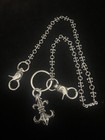 Chrome Hearts Fleur De Lis Wallet Chain Lobster Clasp 20 Inches
