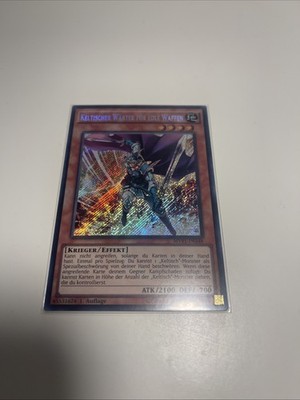 Yu-Gi-Oh! Keltischer Wärter für Edle Waffen Secret Rare MVP1-DES48 1. Auflage NM