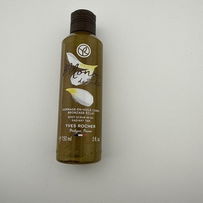 Yves Rocher Monoi de Tahiti Body Scrub-In-Oil Radiant Tan Sun Care 5 fl oz 5/24