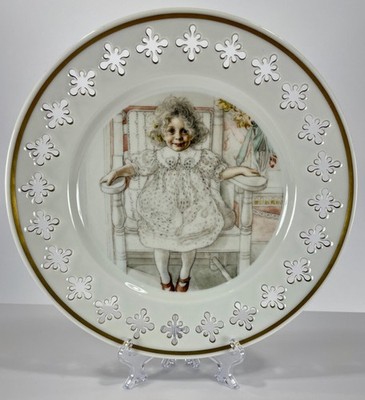 Bing & Grondahl Carl Larsson  Portraet Af Inga-Maria Thiel  Plate 1978 Limited E