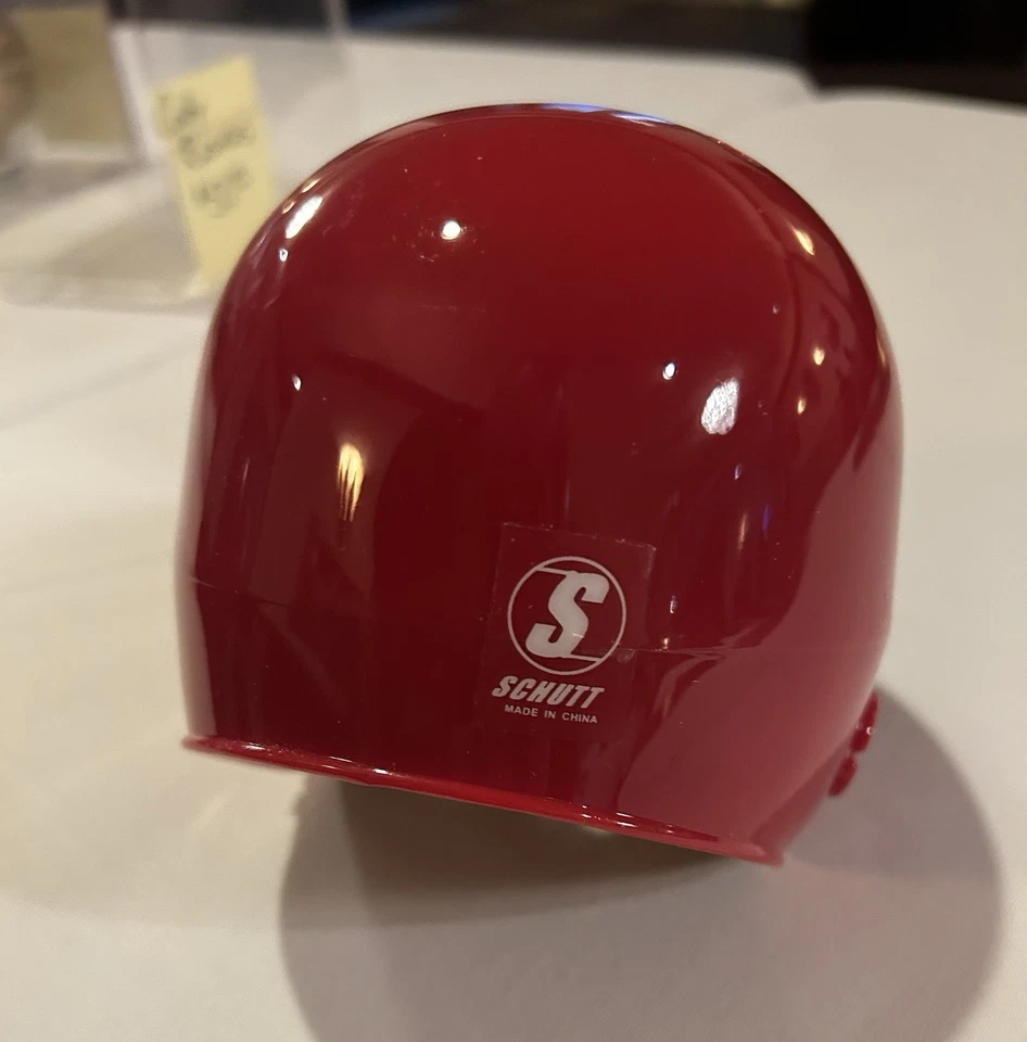 Mini Casco Autografiado Colby Rasmus Memphis Redbirds AAA Cardenales de San Luis Foto 3 de 4