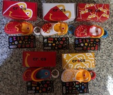 McDonald's UK 2026 Crocs Promocja Zabawka Brelok Happy Meal Nowy Happy Meal Box X5
