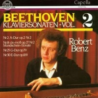 Beethoven / Benz - Piano Sonatas 2 - Cd - G3Z