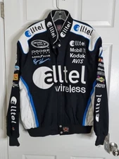 Vintage Nascar Jacket Ryan Newman Alltel Dodge JH Design Size Large Racing NEW!