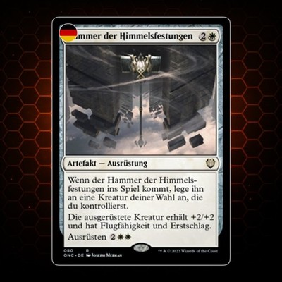 MTG - Maul of the Skyclaves/Hammer der Himmelsfestungen - ONC - Deutsch - GD