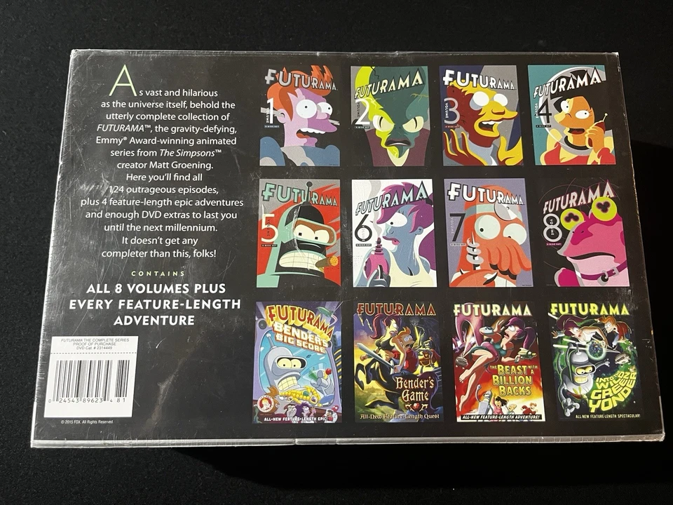 Futurama Complete Series DVD Set *Factory Sealed* - Image 2 of 3