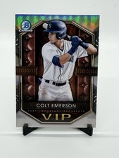 Colt Emerson 2025 Bowman Chrome VIP Insert #VIP-13 Seattle Mariners