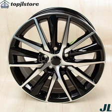 18" x 8" For 2021-2023 Toyota Camry Replacement Wheel Rim Machined with Black