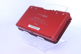 Nintendo 3DS Metallic Red Handheld Console Tested Working [Rank:C]