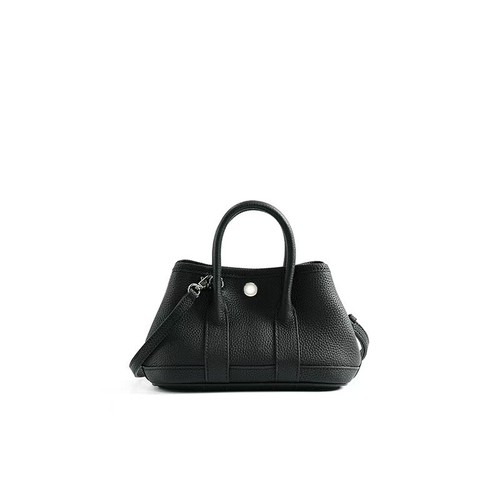 Handtasche Tasche Litschi genarbtes Rindsleder Echtleder Mini Gartentasche Damen - Bild 17 von 19