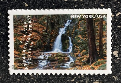 2025USA Forever The Appalachian Trail - New York Single Mint Stamp