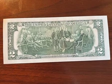 *UNCIRCULATED* RARE Crisp $2 Bill - Free Shipping