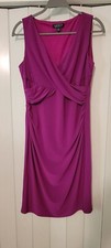 Purple Lauren Ralph Lauren Dress Size 10 NWT NEW lightweight Knee Length 