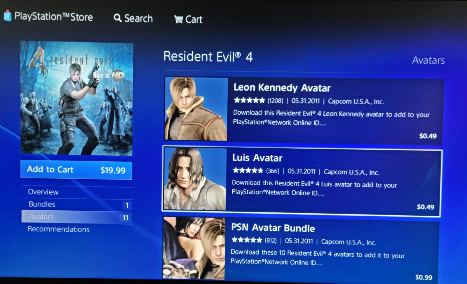 PSN Official Premium Avatar Service *REGION Specific* [Please Read Description]