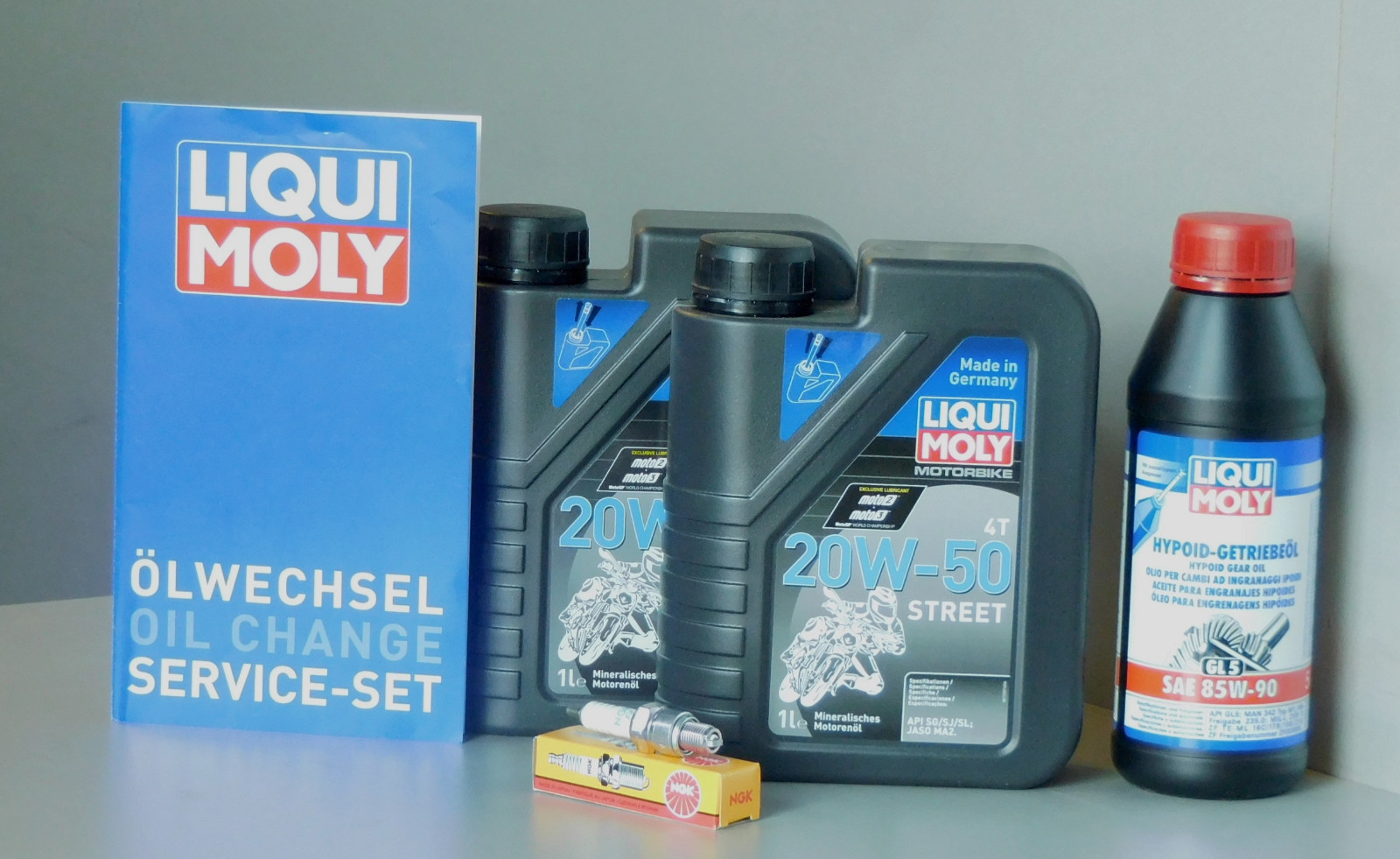 Maintenance Set Access Shade 420 Inspection Oil Filter Spark Plug Service