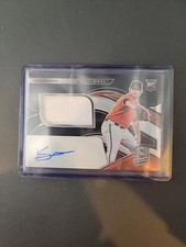 2021 Spectra Keegan Akin Silver Prizm RC Rookie Jersey Auto 186/199--27