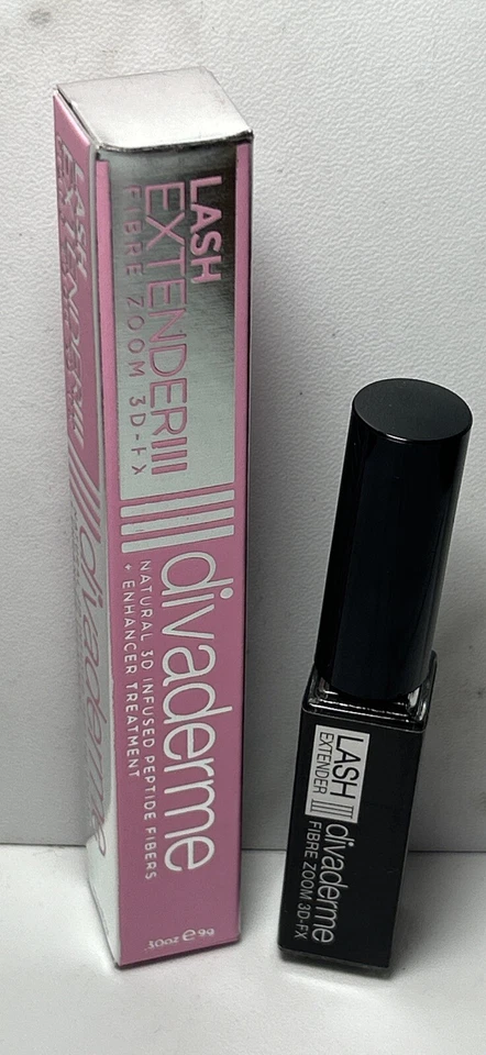 Divaderme Lash Extender III Natural Infused Peptide Fibers Enhancer Treatment - Image 2 of 4