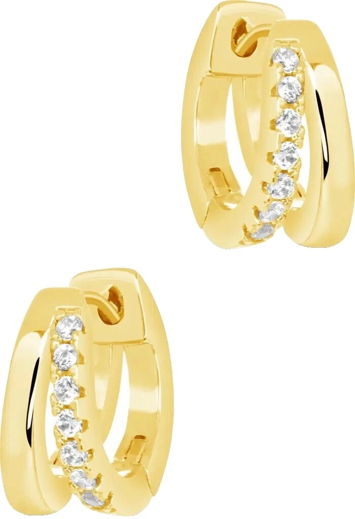 Brass Cubic Zirconia 14k Fashion Jewelry