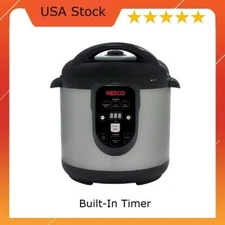 NESCO® 9.5 Qt. Electric Smart Pressure Cooker and Canner