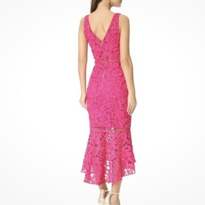 red valentino pink lace dress Red Valentino main image 0