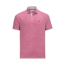 Tommy Bahama Men's Paradiso Cove, Short Sleeve, Red Polo, S