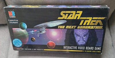 NEU UND VERPACKT Star Trek Next Generation Interaktives Brettspiel - Vintage 1994