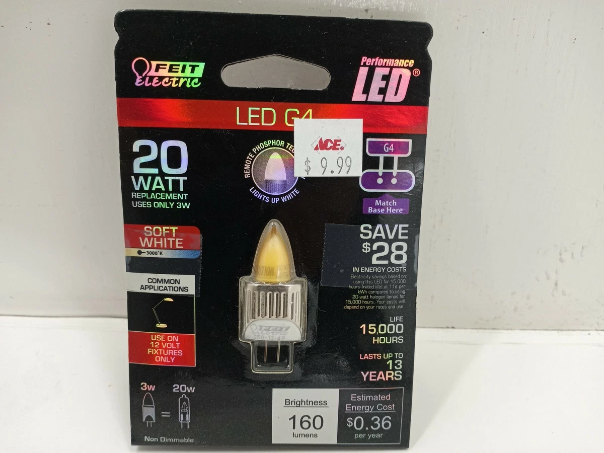 Feit 12v 20w g4 deals