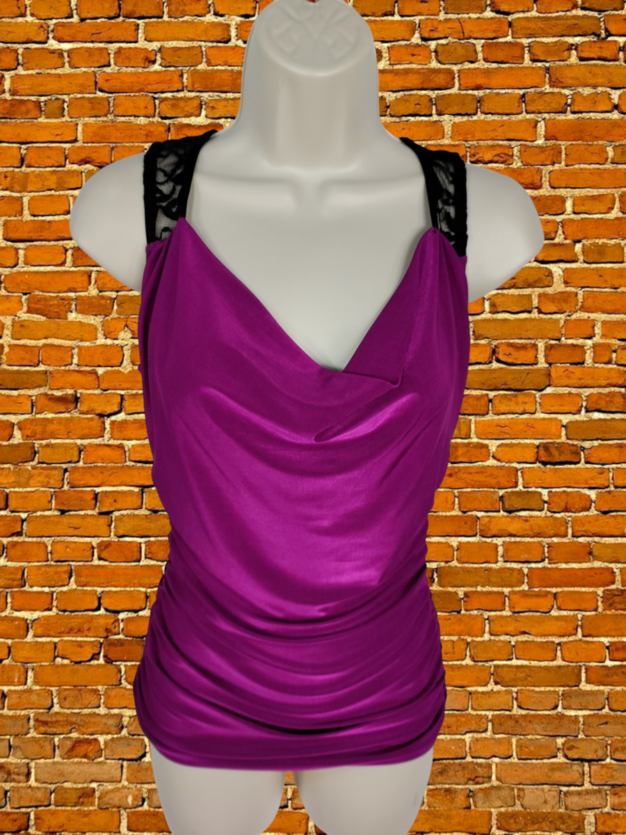 WOMENS JANE NORMAN UK PINK LACE RUCHED CROWL NECK PARTY EVENING