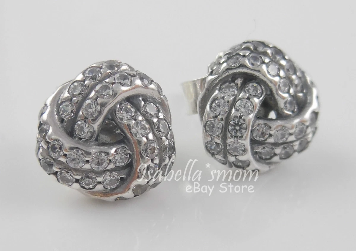 Ebay pandora stud sale earrings