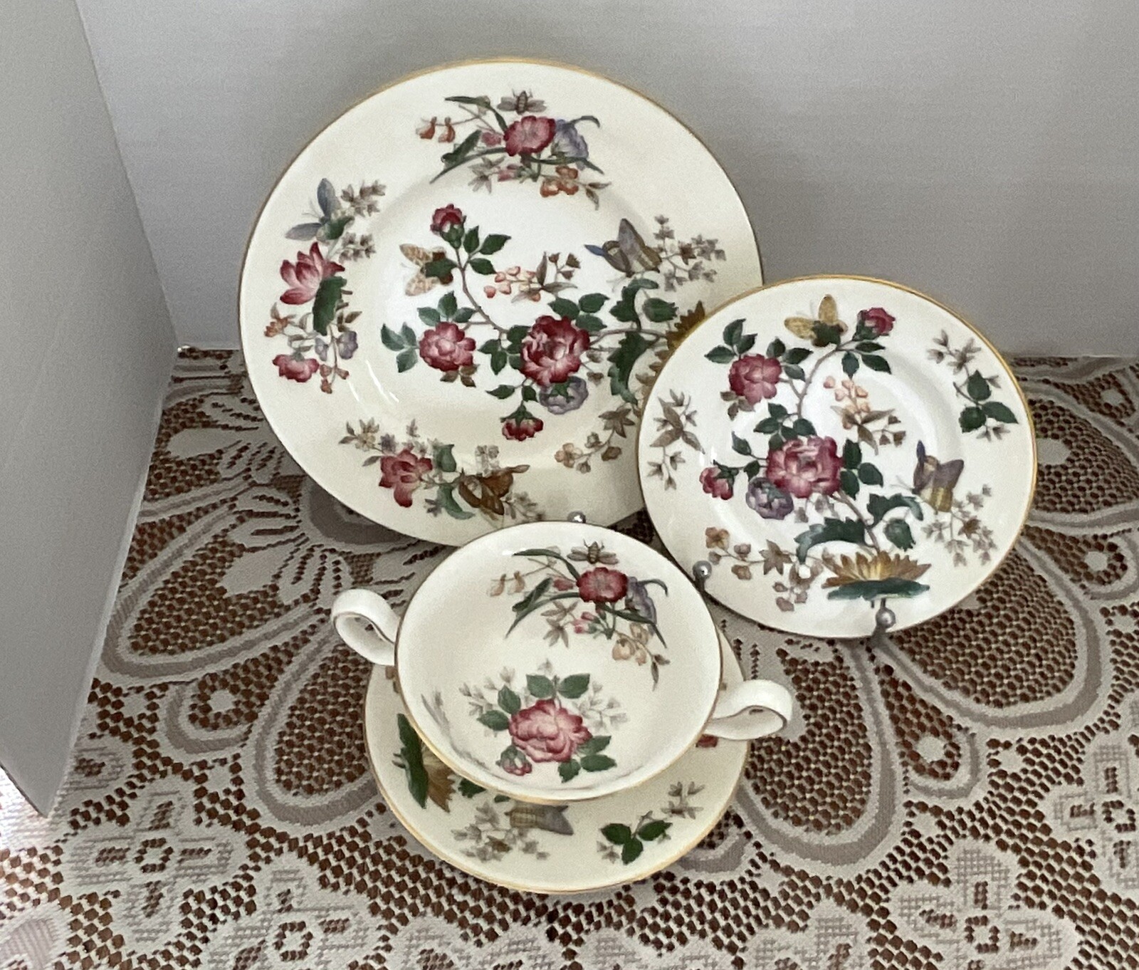 Vintage 4 Piece Wedgwood Charnwood Dish Set eBay