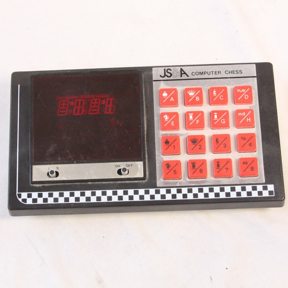 JS&A Computer Chess Chess Champion MK 1 VTG Electronic Game