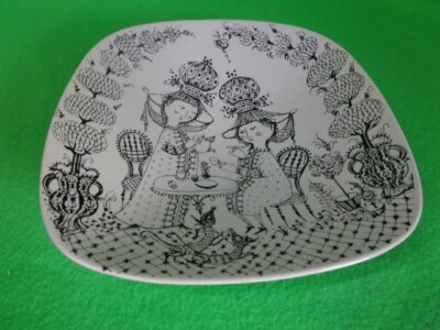 Tisch Schale Tea for Two 18 x 18 cm  Designer Wiinblad von Rosenthal