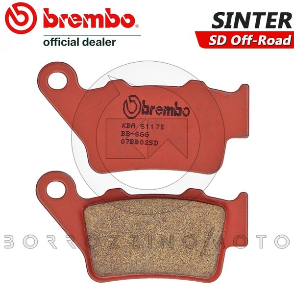 BremsbelÄGe Hinten Brembo Sinter SD Off-Road KTM LC4 EGS 620 2002-image