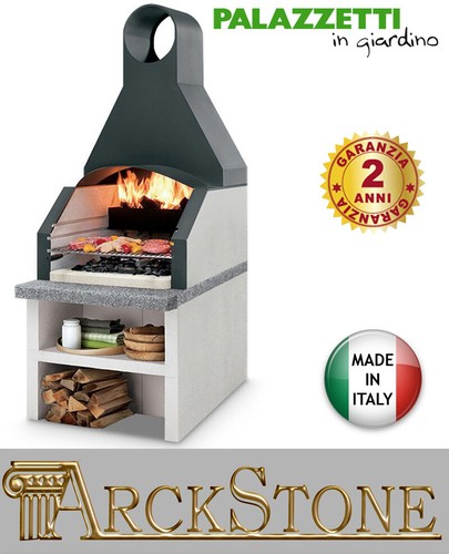 Palazzetti in Giardino Maxime 2 Barbecue Legna Grill Grezzo Cappa Kit  Montaggio | eBay