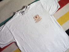 VTG 90s Tultex LAS VEGAS Caesars Emperor Club Casino Cream Tee T-Shirt XL