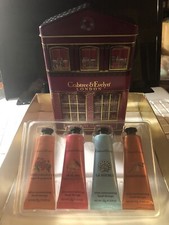 Crabtree Evelyn Captivate The Senses 4 Piece Ultra Moisturizing Hand Therapy Tin