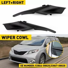 2 For 2011-2020 Toyota Sienna Front Left Right Windshield Wiper Cowl Accessories