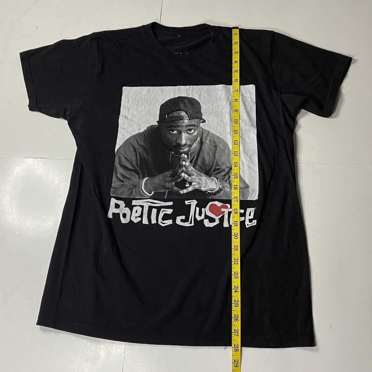 Poetic Justice Tupac Shakur 2Pac T Shirt Vtg Medium M | eBay