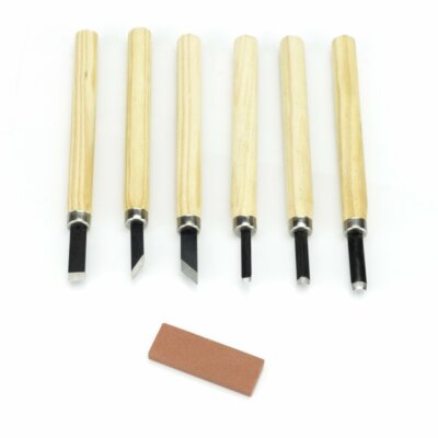 Modelcraft PCT1006 Budget Model Making Chisels Set of 6