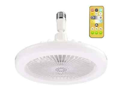 LED Deckenventilator Leuchte - 3-farbig - mit Fernbedienung