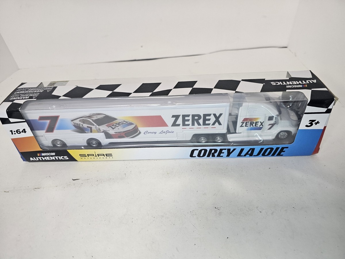 NASCAR SPIRE MOTORSPORTS ZEREX 1:64 RCAA RACING TRUCK COREY LAJOIE